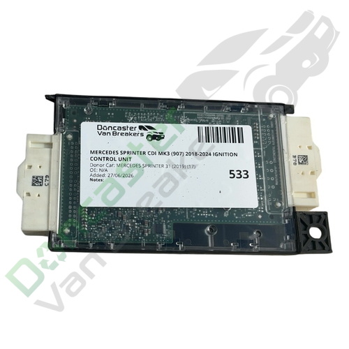 MERCEDES SPRINTER CDI MK3 (907) 2018-2024 IGNITION CONTROL UNIT
